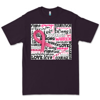 Plum breast cancer ribbon Premium Tee - JahusDesignShop