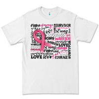 White breast cancer ribbon Premium Tee - JahusDesignShop
