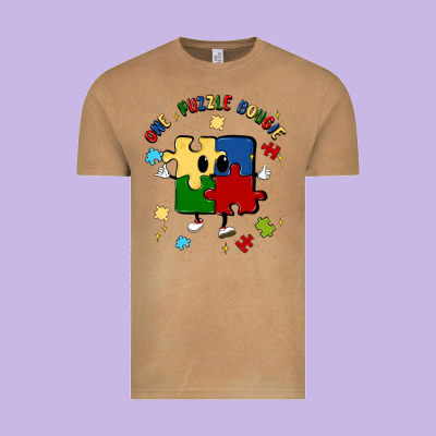 One Puzzle Bougie Vintage Tee Designed By Maliassmallbusiness