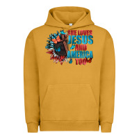Pigment Peanut Butter She love Jesus and America too Urban Hoodie - FaDigitalArtStudio