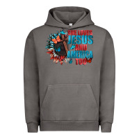 Pigment Tornado She love Jesus and America too Urban Hoodie - FaDigitalArtStudio