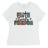 Faith Family Freedom Ladies Tee | Teevron
