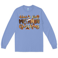 Colony Blue have a very melanin christmas Long Sleeve Tee - MaliasSmallBusiness