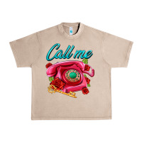 French Oak call me roses and pink telephone Urban Heavy Tee - AdoDesignShop