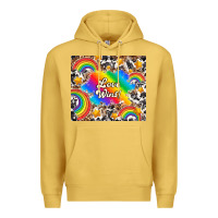 Antique Gold love wins Premium Hoodie - TumblerDesignByShophia
