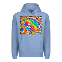 Colony Blue love wins Premium Hoodie - TumblerDesignByShophia