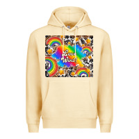 Pina Colada love wins Premium Hoodie - TumblerDesignByShophia