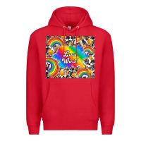 Red love wins Premium Hoodie - TumblerDesignByShophia