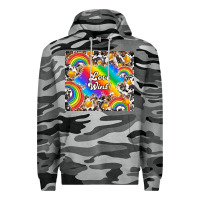 Slate Camo love wins Premium Hoodie - TumblerDesignByShophia