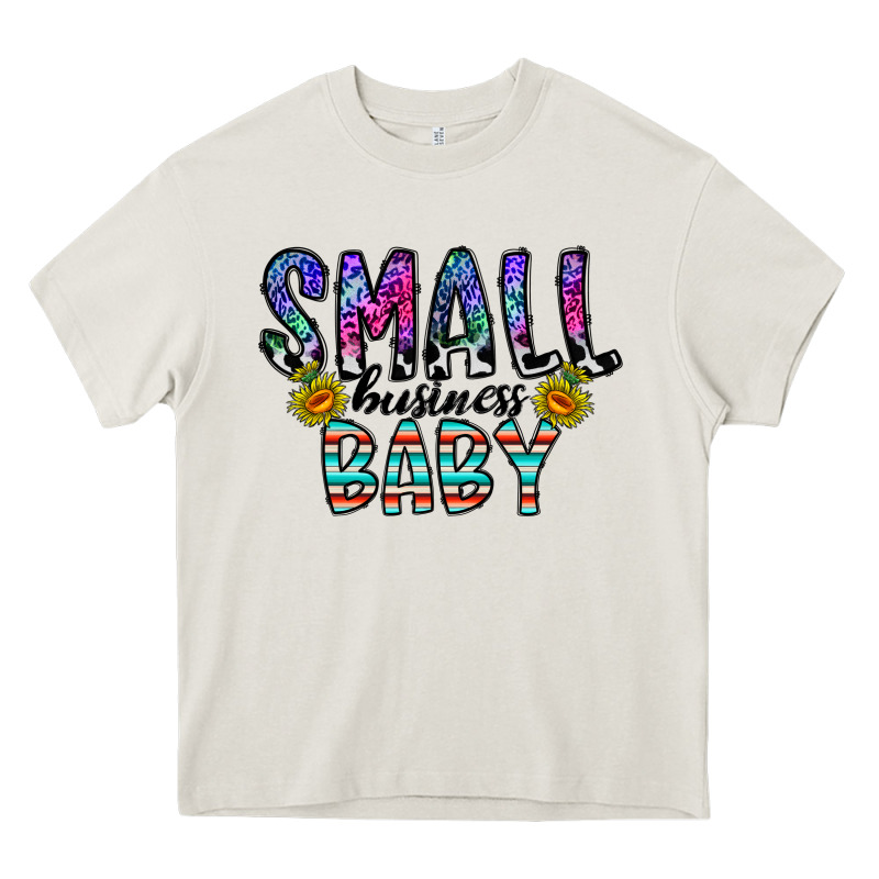 Small Business Baby Heavy Core Tee by CowhideDigitalArt | Teevron