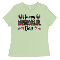 Matcha happy memorial day Ladies Tee - CowhideDigitalArt