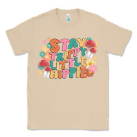 Mushroom stay trippy little hippie Classic Tee - MaliasSmallBusiness