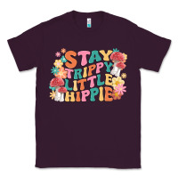 Plum stay trippy little hippie Classic Tee - MaliasSmallBusiness