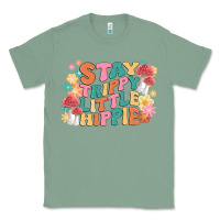 Sage stay trippy little hippie Classic Tee - MaliasSmallBusiness