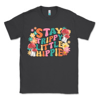 Smoke stay trippy little hippie Classic Tee - MaliasSmallBusiness