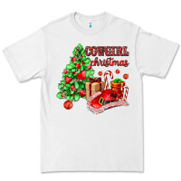 White Cowgirl Christmas Premium Tee - AdoDesignShop