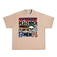 Burro we are not descended from a fearful me Urban Heavy Tee - MaliasSmallBusiness