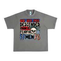 Tornado we are not descended from a fearful me Urban Heavy Tee - MaliasSmallBusiness