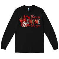 Black there is gnome one like you Long Sleeve Tee - NancyCooperArtShop