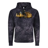 Cloud Black Wheel Tractor Scraper Vintage Hoodie - LillyAllenDesigns