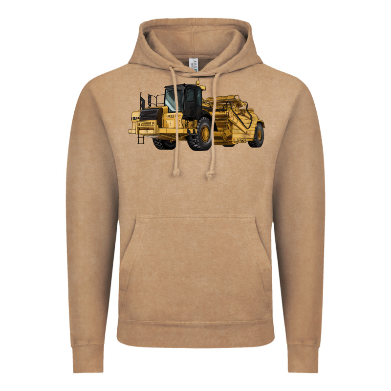 Wheel Tractor Scraper Vintage Hoodie by LillyAllenDesigns | Teevron