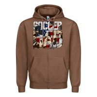 Chestnut Soccer Dad Zipper Hoodie - Bettercallsaul