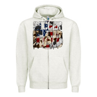 Oatmeal Heather Soccer Dad Zipper Hoodie - Bettercallsaul
