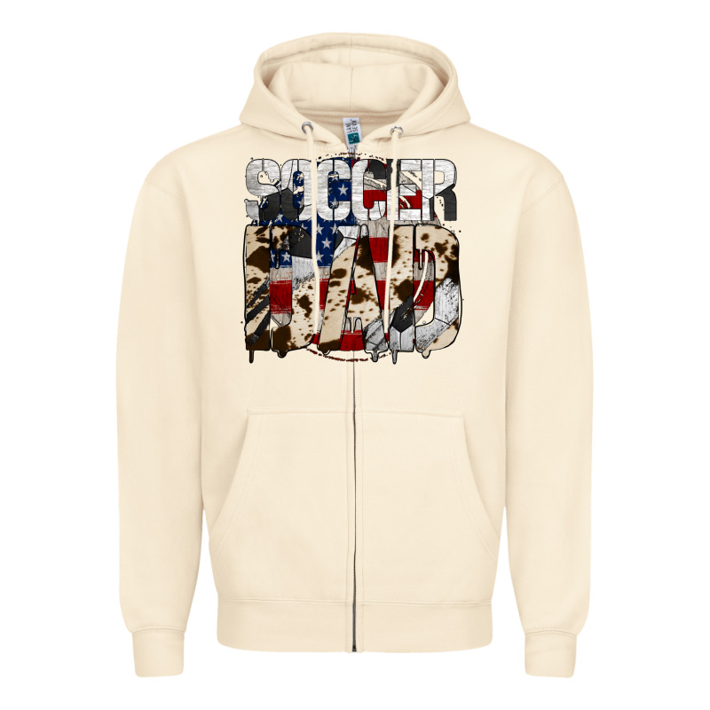 Soccer Dad Zipper Hoodie by Bettercallsaul | Teevron