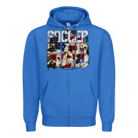 True Royal Soccer Dad Zipper Hoodie - Bettercallsaul