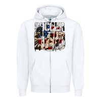 White Soccer Dad Zipper Hoodie - Bettercallsaul