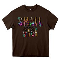 Chocolate Brown small business gİgi Heavy Core Tee - CowhideDigitalArt