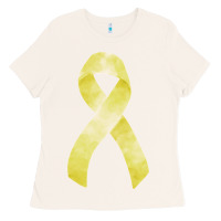 Bone sarcoma or bone cancer ribbon Ladies Tee - FaDigitalArtStudio