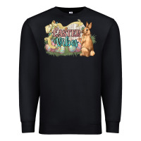 Black Easter vibes Easter Day Premium Sweatshirt - HowdyJamesFarm