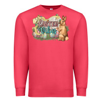 Cardinal Easter vibes Easter Day Premium Sweatshirt - HowdyJamesFarm