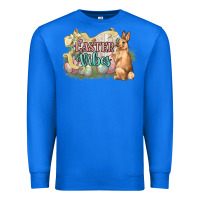 True Royal Easter vibes Easter Day Premium Sweatshirt - HowdyJamesFarm