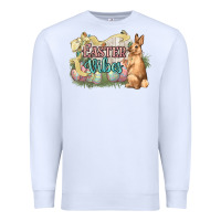 White Easter vibes Easter Day Premium Sweatshirt - HowdyJamesFarm