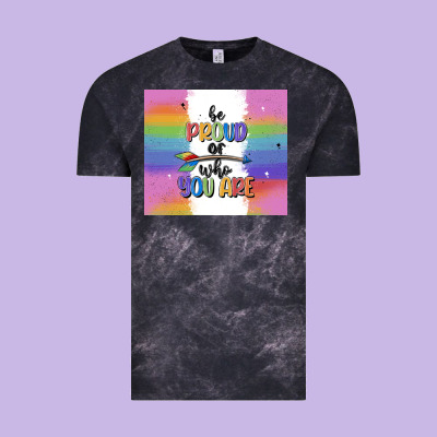 Be Proud Of Who You Are Vintage Tee Designed By Maliassmallbusiness