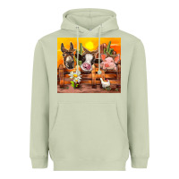 Matcha farm animal Heavyweight Hoodie - TumblerDesignByShophia