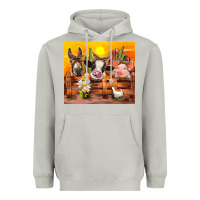 Moon Dust farm animal Heavyweight Hoodie - TumblerDesignByShophia