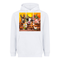 White farm animal Heavyweight Hoodie - TumblerDesignByShophia