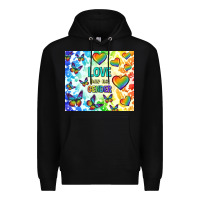 Black love has no gender Premium Hoodie - TumblerDesignByShophia
