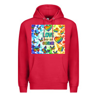 Cardinal love has no gender Premium Hoodie - TumblerDesignByShophia