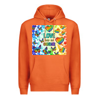 Carrot love has no gender Premium Hoodie - TumblerDesignByShophia