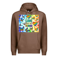 Chestnut love has no gender Premium Hoodie - TumblerDesignByShophia