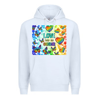 White love has no gender Premium Hoodie - TumblerDesignByShophia