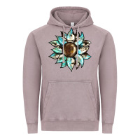 Vintage Zinc sunflower Vintage Hoodie - BarkalooDesign