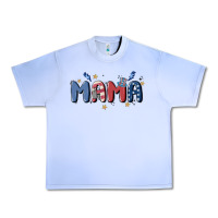 Grape Ice 4th july mama Urban Heavy Tee - MaliasSmallBusiness