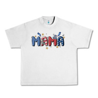 Lunar Rock 4th july mama Urban Heavy Tee - MaliasSmallBusiness
