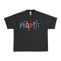 Pigment Black 4th july mama Urban Heavy Tee - MaliasSmallBusiness