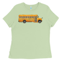 Matcha school bus Ladies Tee - FaDigitalArtStudio